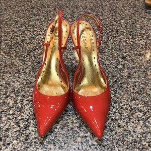 BCBGirls Coral Patent Leather Heels